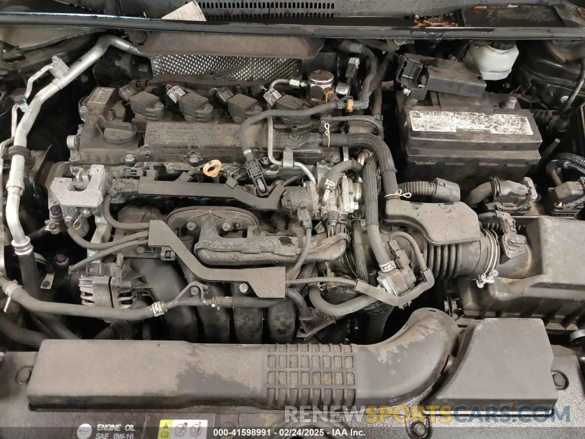 10 fotografías del automóvil dañado 5YFS4MCE0MP082531 TOYOTA COROLLA 2021