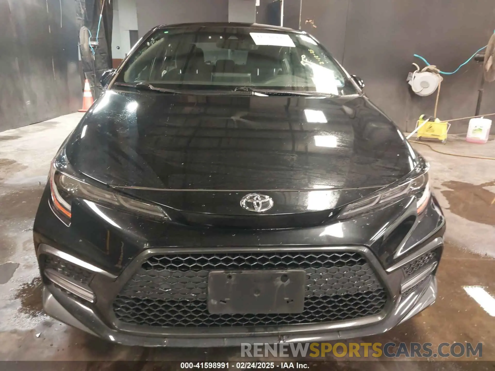 11 fotografías del automóvil dañado 5YFS4MCE0MP082531 TOYOTA COROLLA 2021