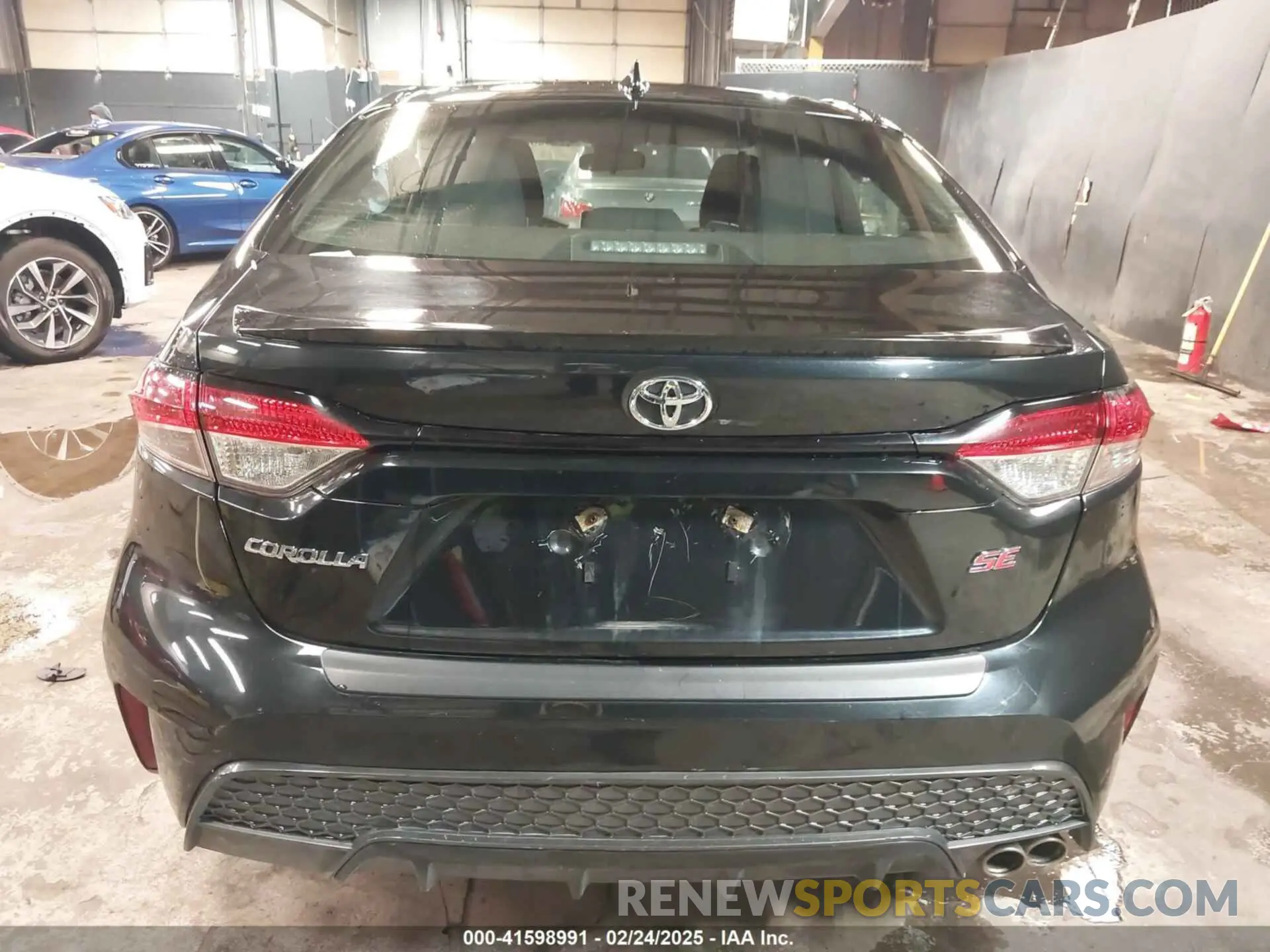 15 fotografías del automóvil dañado 5YFS4MCE0MP082531 TOYOTA COROLLA 2021