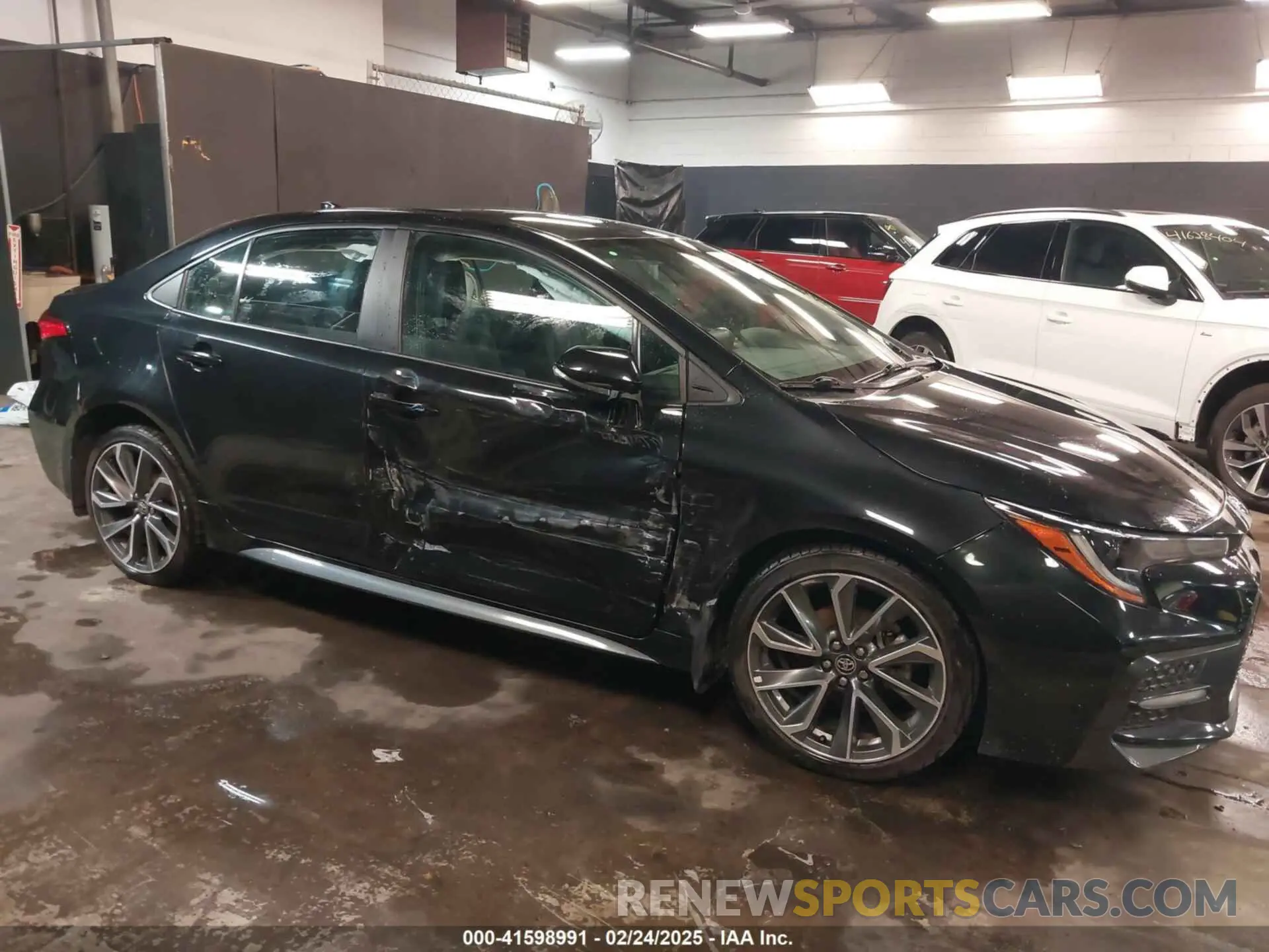 6 fotografías del automóvil dañado 5YFS4MCE0MP082531 TOYOTA COROLLA 2021
