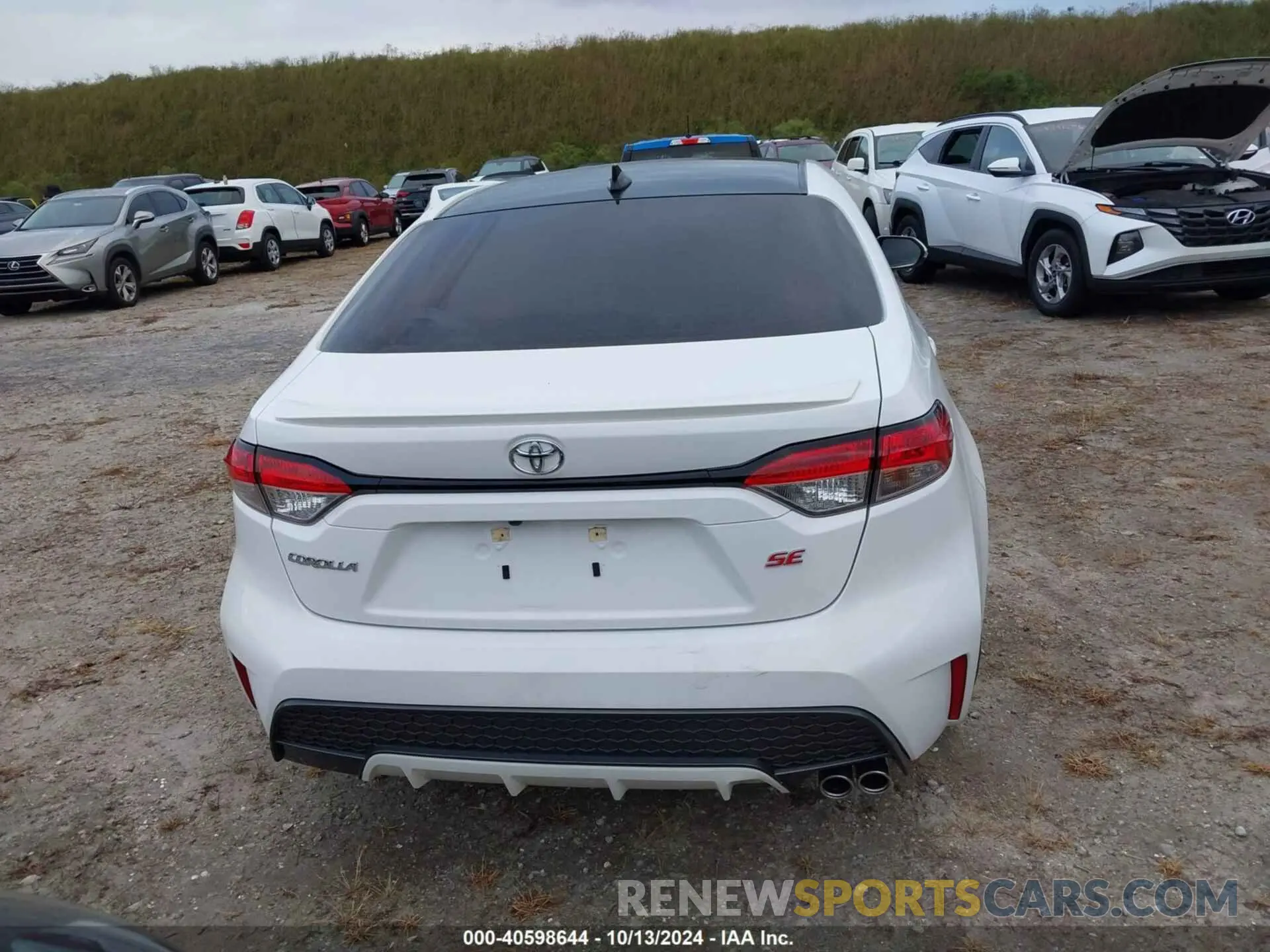 16 fotografías del automóvil dañado 5YFS4MCE0MP087292 TOYOTA COROLLA 2021
