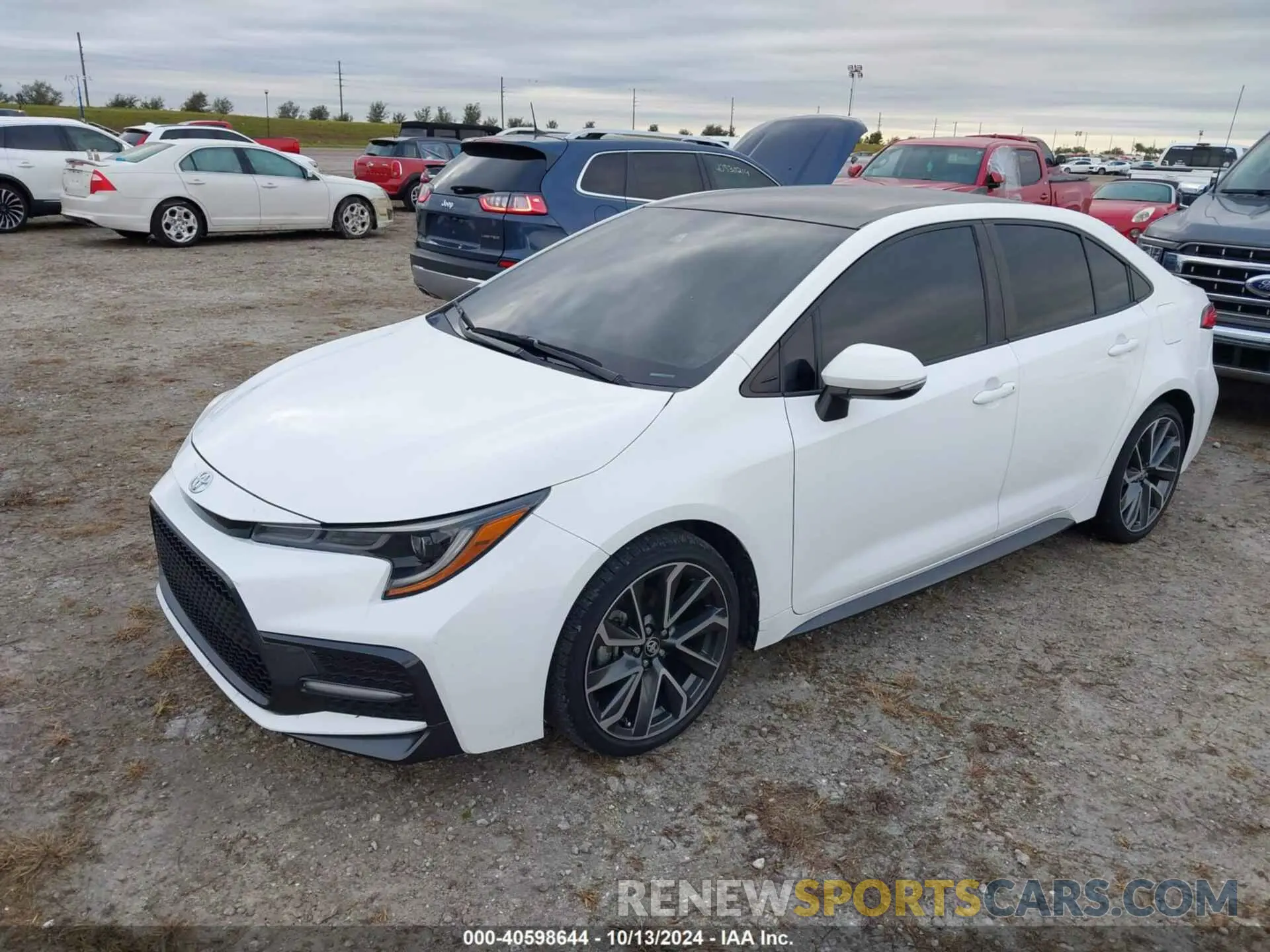 6 fotografías del automóvil dañado 5YFS4MCE0MP087292 TOYOTA COROLLA 2021