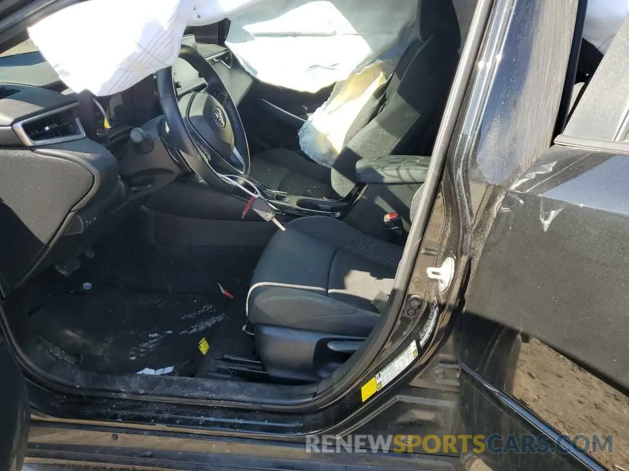 7 fotografías del automóvil dañado 5YFS4MCE0MP088412 TOYOTA COROLLA 2021