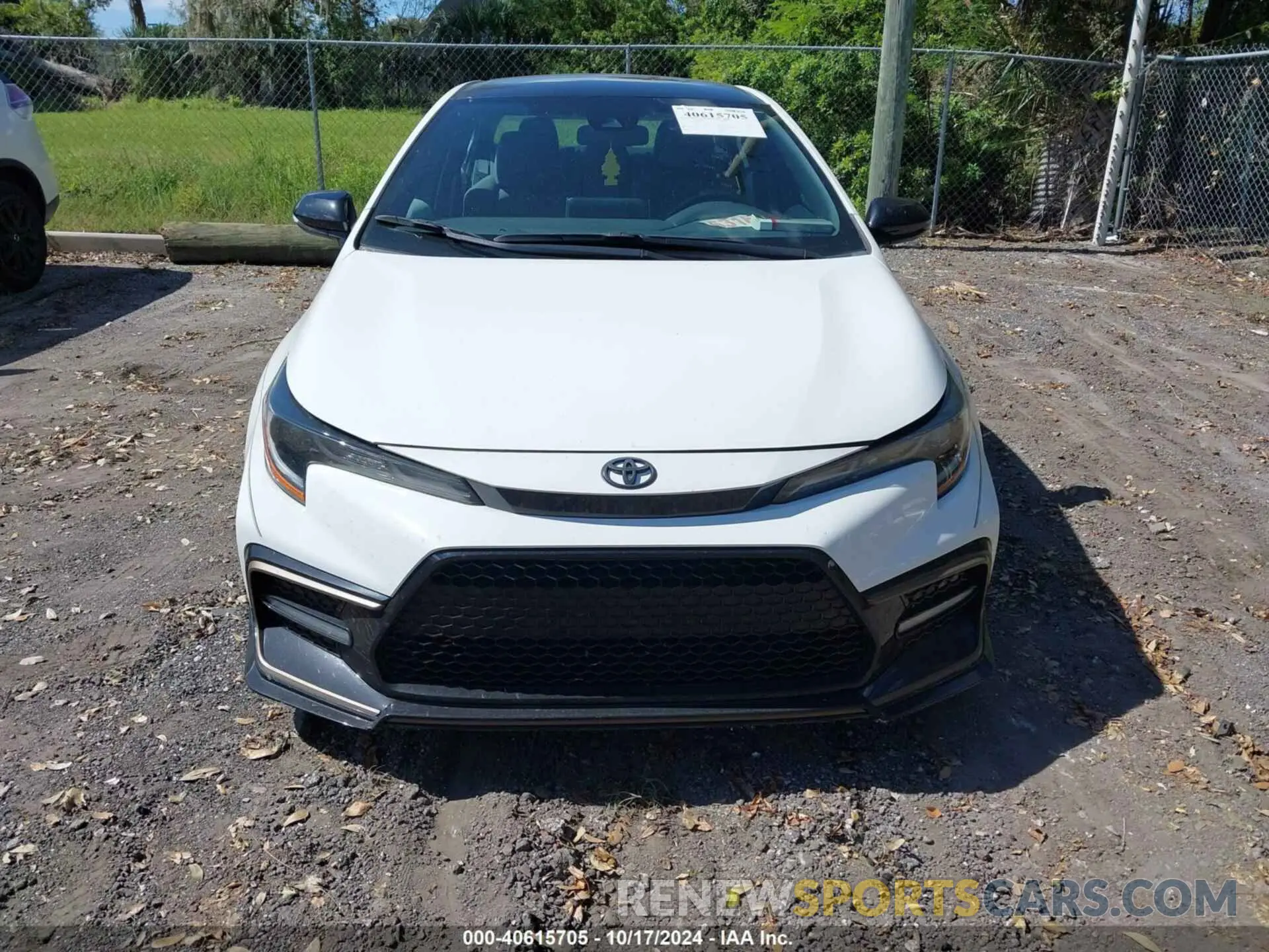 12 fotografías del automóvil dañado 5YFS4MCE0MP091102 TOYOTA COROLLA 2021