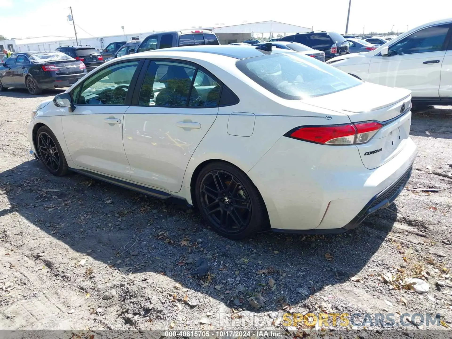 3 fotografías del automóvil dañado 5YFS4MCE0MP091102 TOYOTA COROLLA 2021