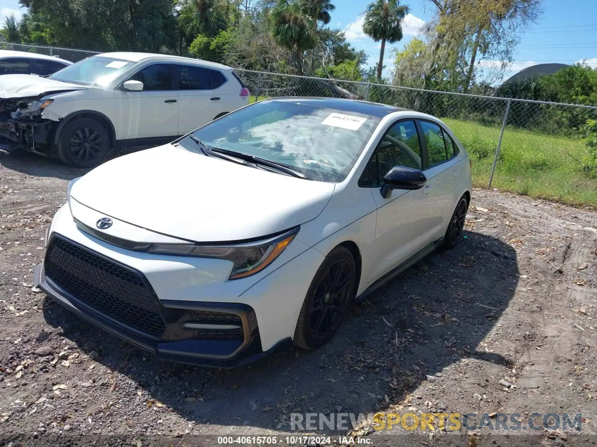 6 fotografías del automóvil dañado 5YFS4MCE0MP091102 TOYOTA COROLLA 2021