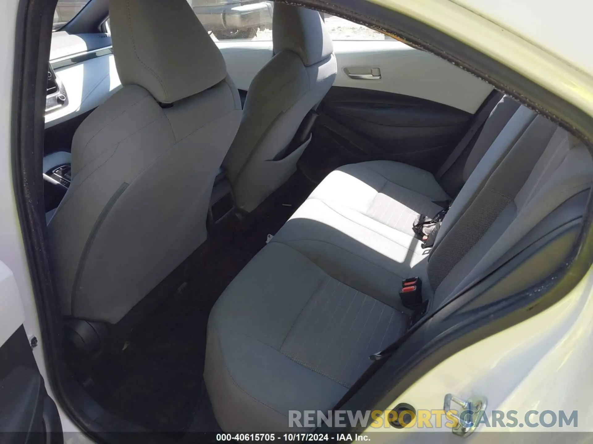 8 fotografías del automóvil dañado 5YFS4MCE0MP091102 TOYOTA COROLLA 2021