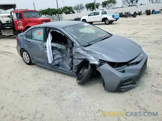 13 fotografías del automóvil dañado 5YFS4MCE0MP096767 TOYOTA COROLLA 2021