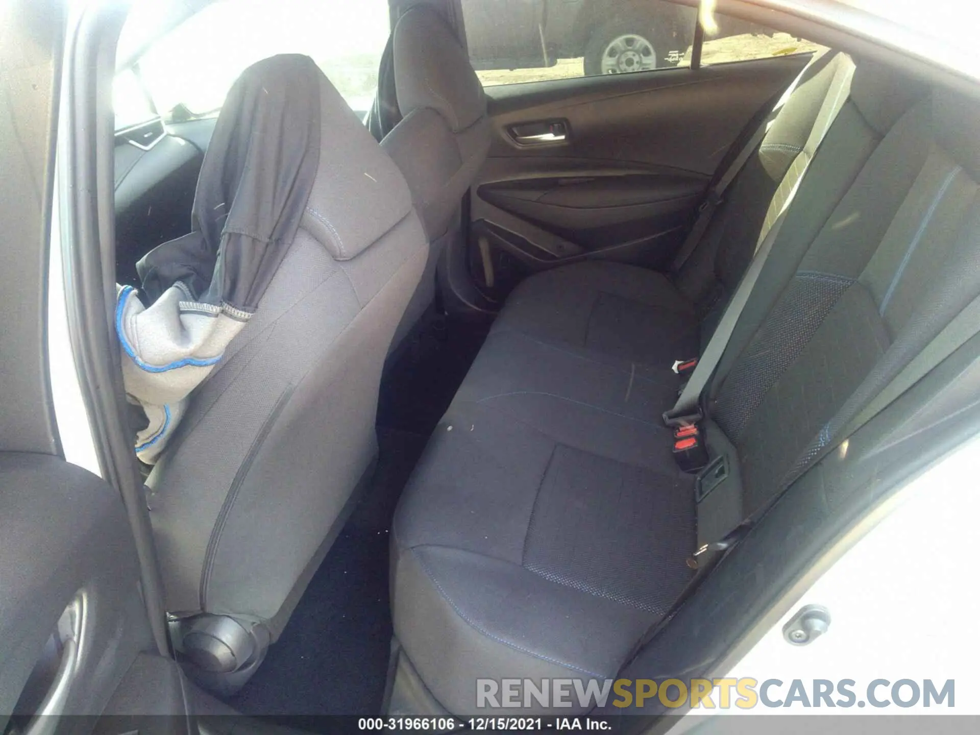8 fotografías del automóvil dañado 5YFS4MCE1MP061980 TOYOTA COROLLA 2021