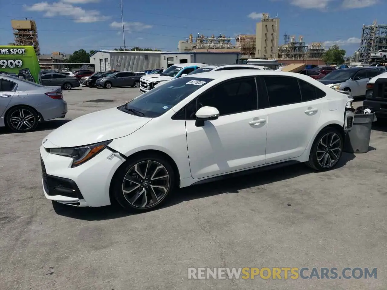 1 fotografías del automóvil dañado 5YFS4MCE1MP062563 TOYOTA COROLLA 2021