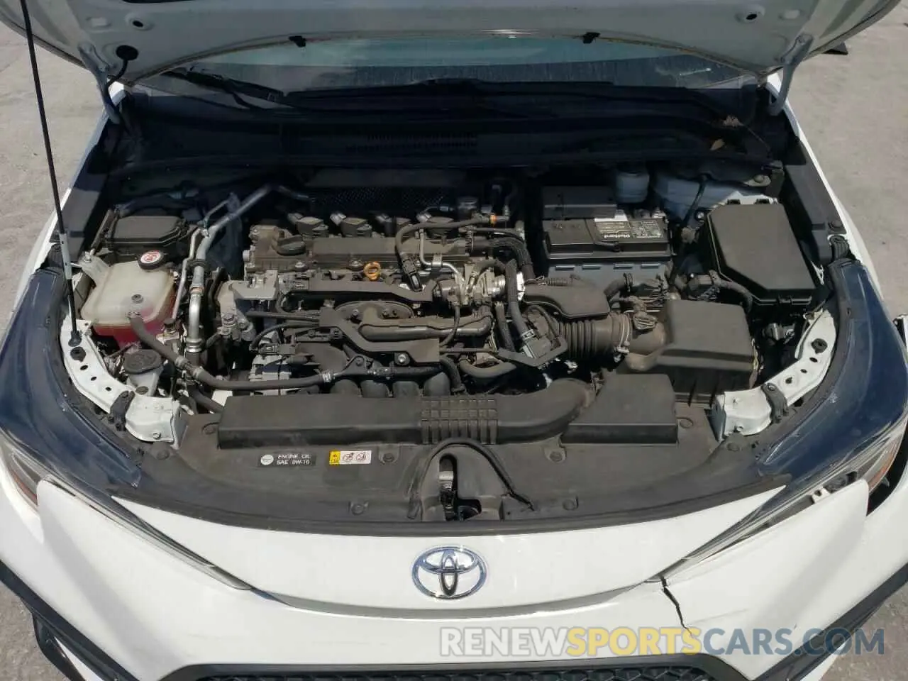 11 fotografías del automóvil dañado 5YFS4MCE1MP062563 TOYOTA COROLLA 2021