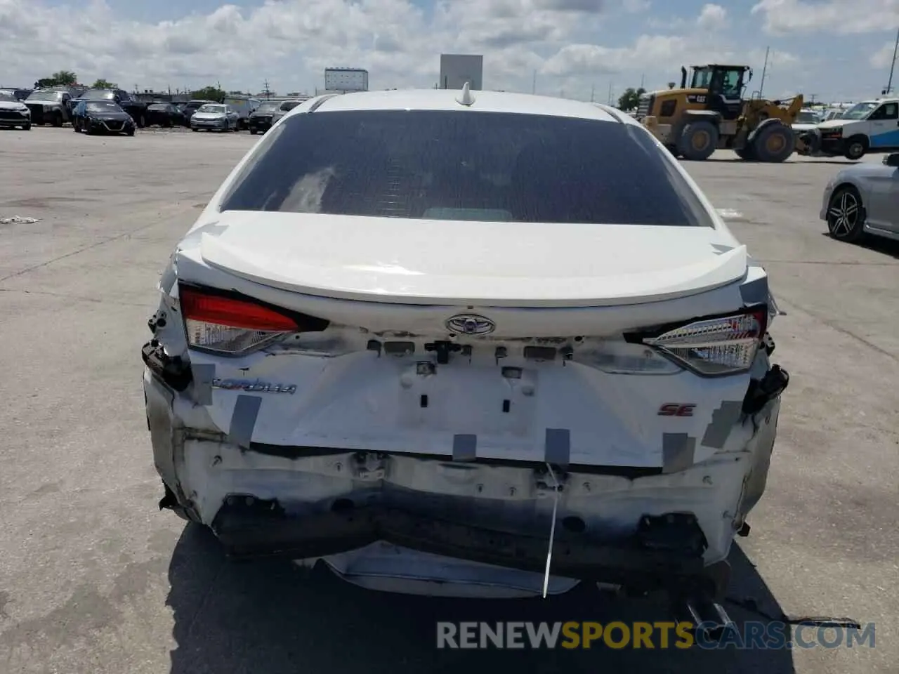6 fotografías del automóvil dañado 5YFS4MCE1MP062563 TOYOTA COROLLA 2021