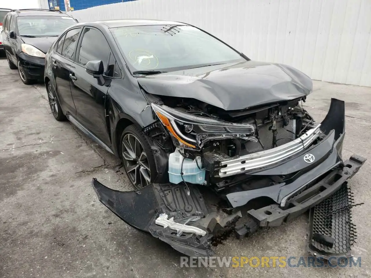 1 fotografías del automóvil dañado 5YFS4MCE1MP063244 TOYOTA COROLLA 2021