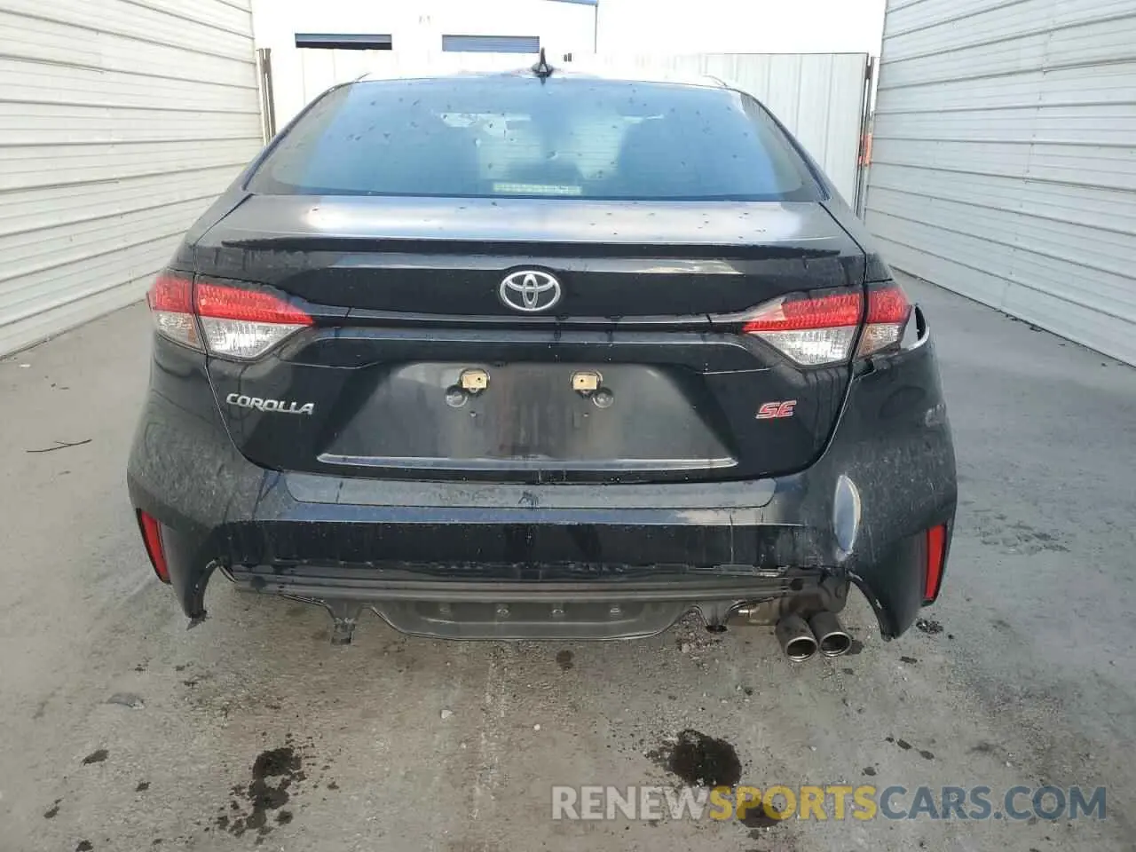 6 fotografías del automóvil dañado 5YFS4MCE1MP064734 TOYOTA COROLLA 2021