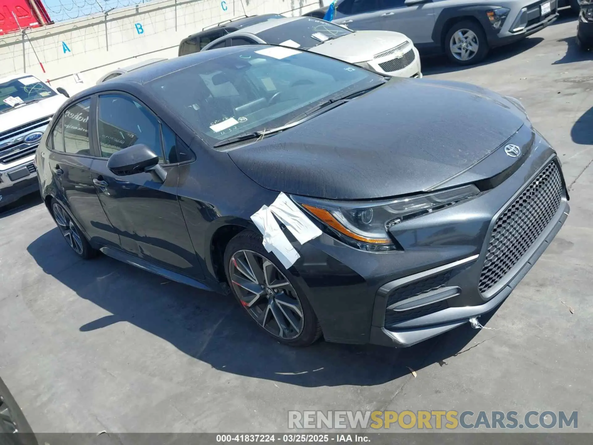 1 fotografías del automóvil dañado 5YFS4MCE1MP069917 TOYOTA COROLLA 2021