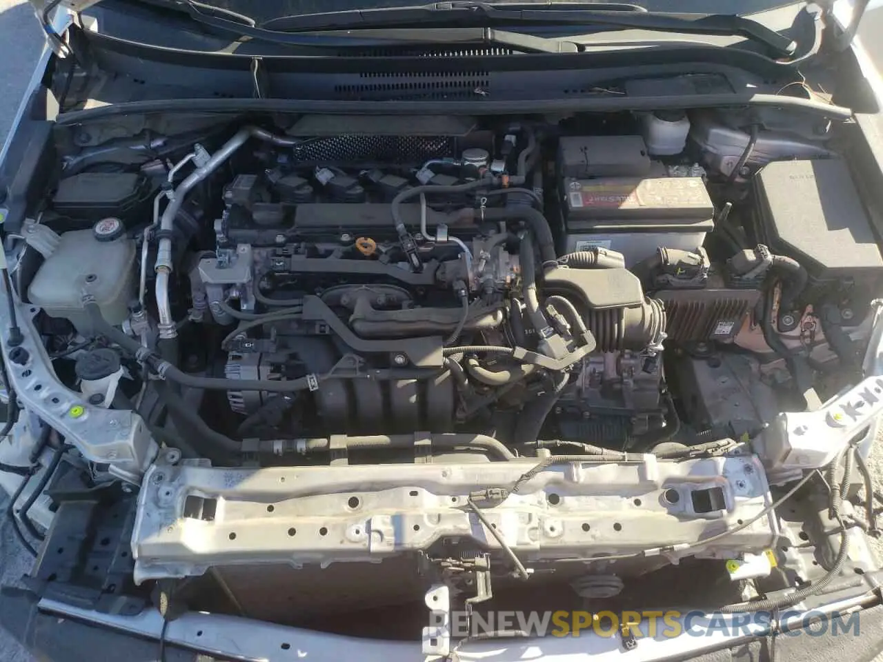 11 fotografías del automóvil dañado 5YFS4MCE1MP070033 TOYOTA COROLLA 2021