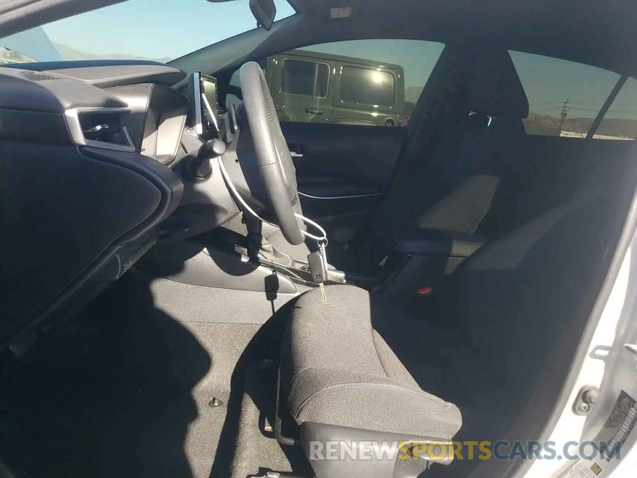 7 fotografías del automóvil dañado 5YFS4MCE1MP070033 TOYOTA COROLLA 2021
