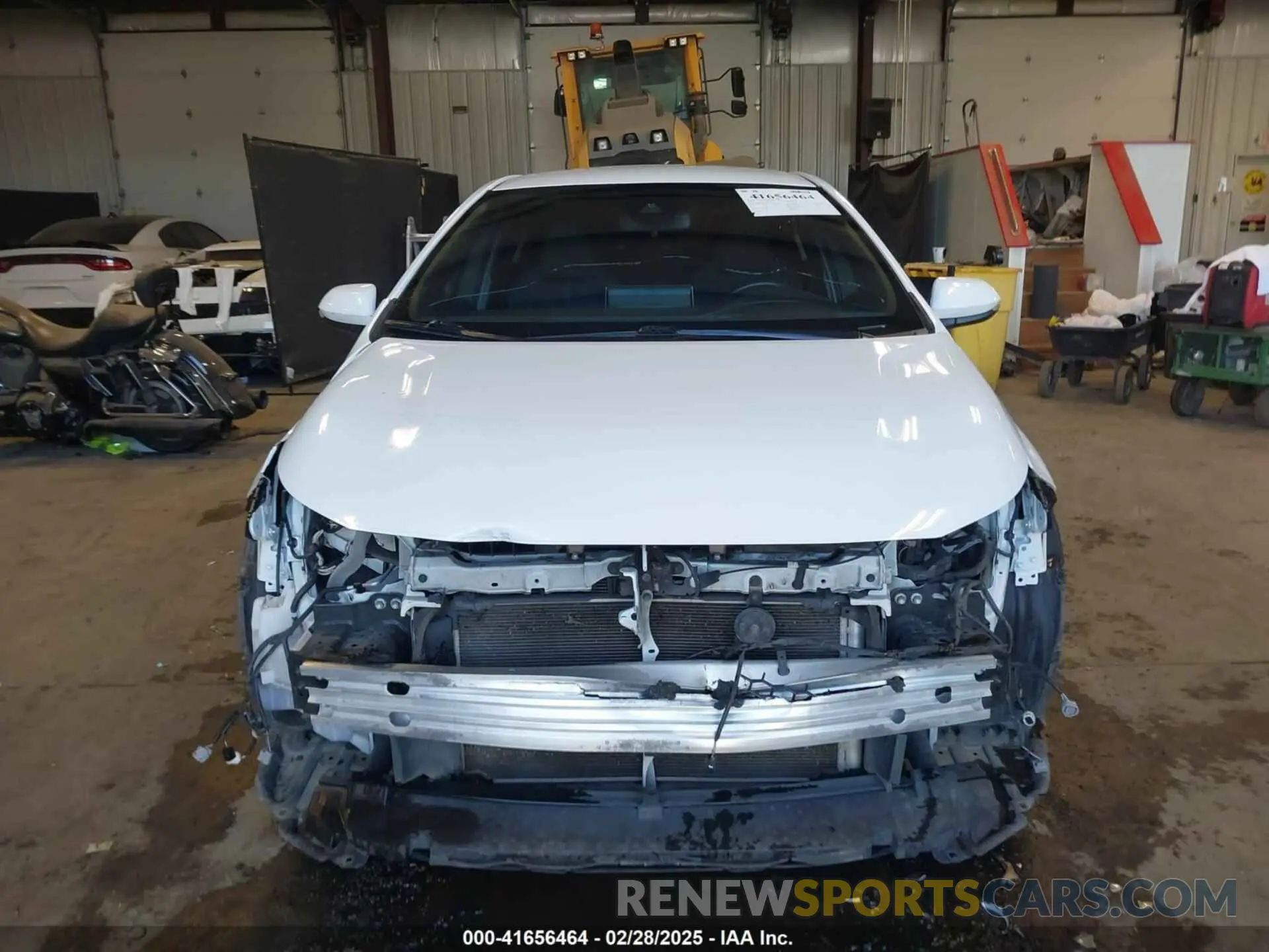 13 fotografías del automóvil dañado 5YFS4MCE1MP074616 TOYOTA COROLLA 2021