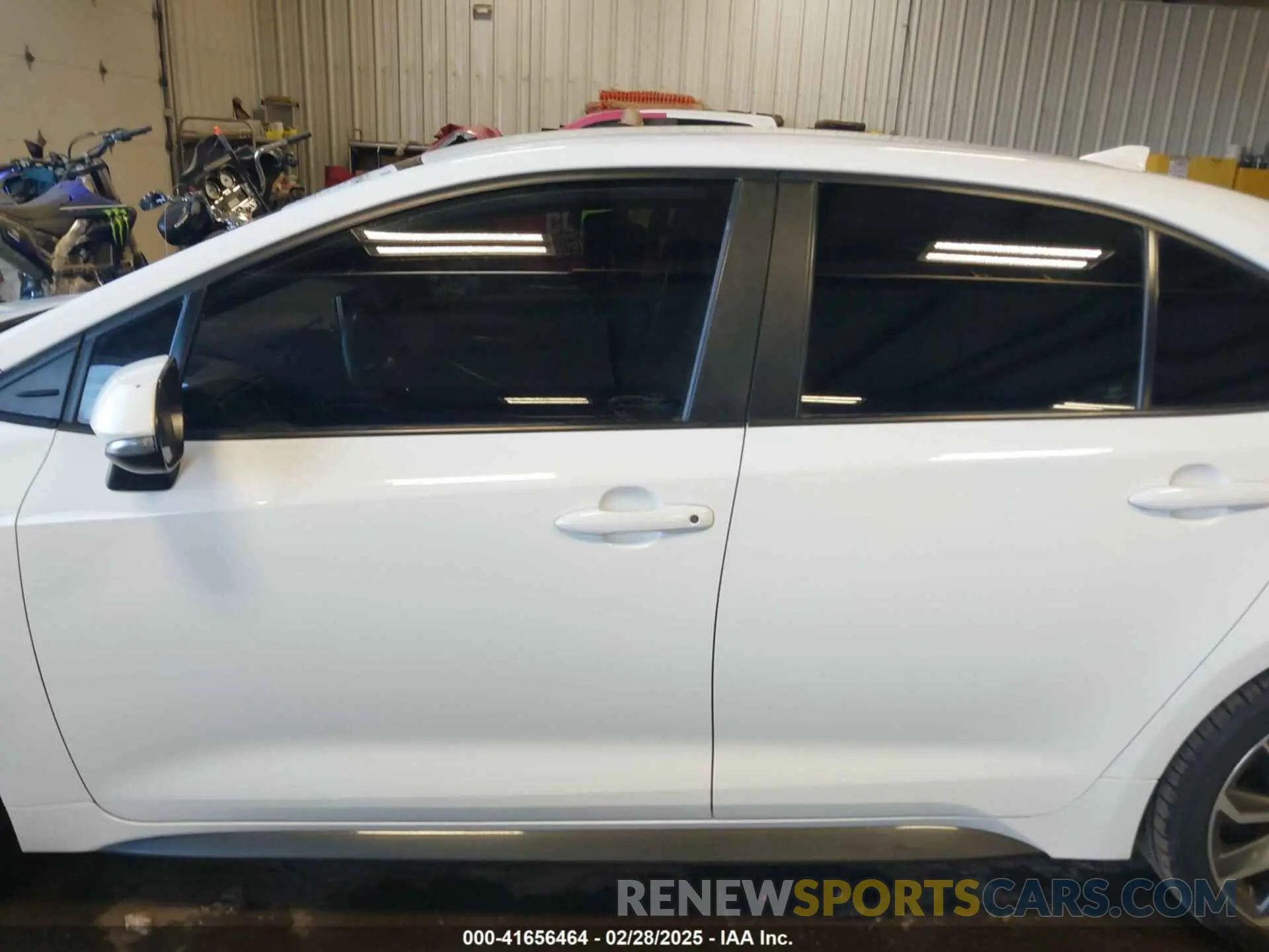 15 fotografías del automóvil dañado 5YFS4MCE1MP074616 TOYOTA COROLLA 2021