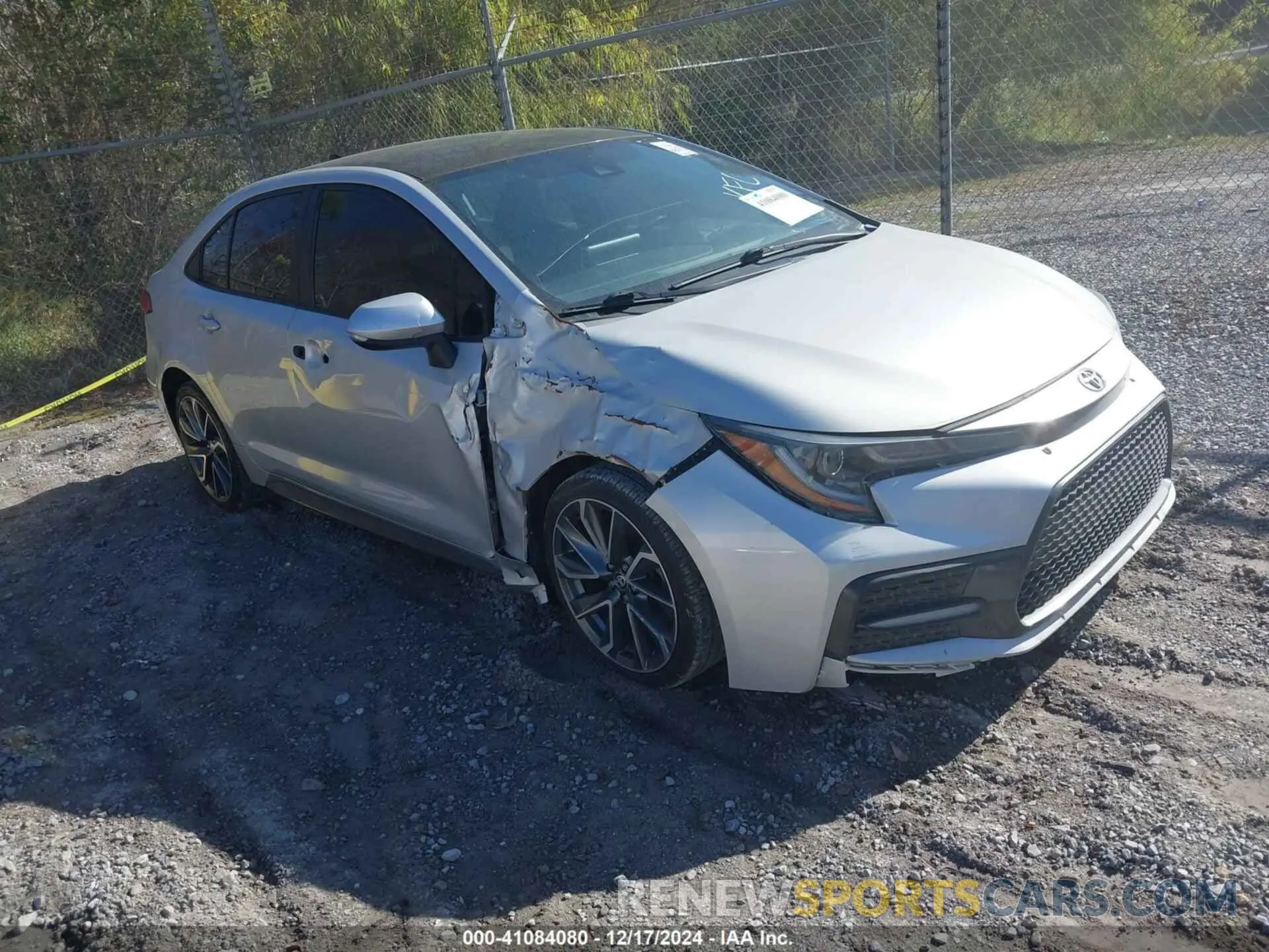 1 fotografías del automóvil dañado 5YFS4MCE1MP077953 TOYOTA COROLLA 2021