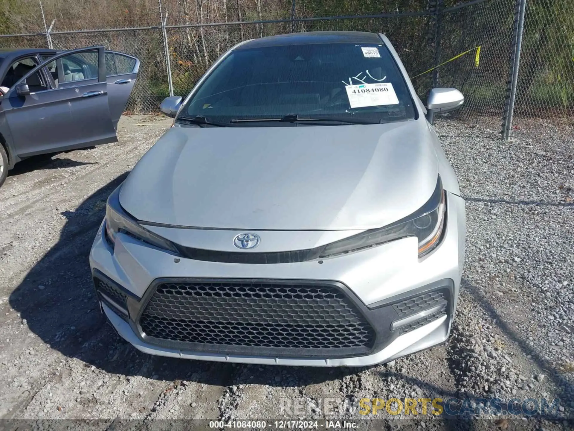 12 fotografías del automóvil dañado 5YFS4MCE1MP077953 TOYOTA COROLLA 2021