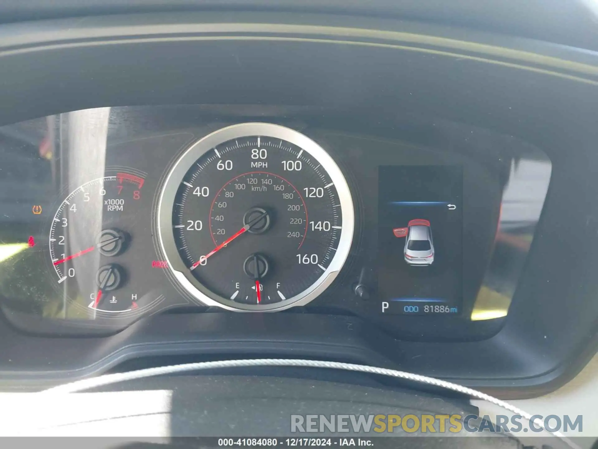 7 fotografías del automóvil dañado 5YFS4MCE1MP077953 TOYOTA COROLLA 2021