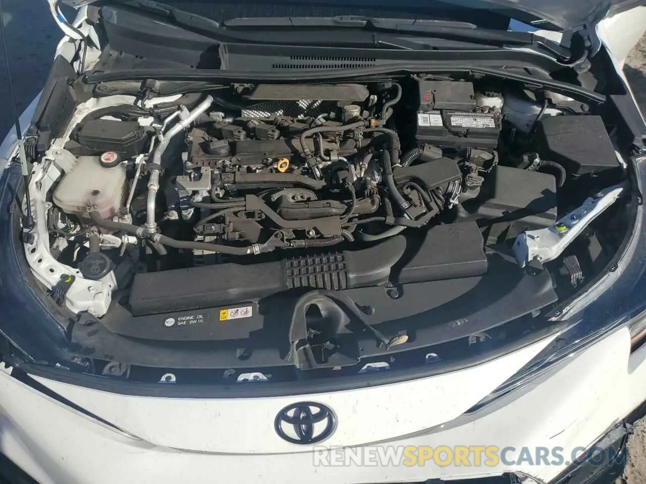 11 fotografías del automóvil dañado 5YFS4MCE1MP090931 TOYOTA COROLLA 2021