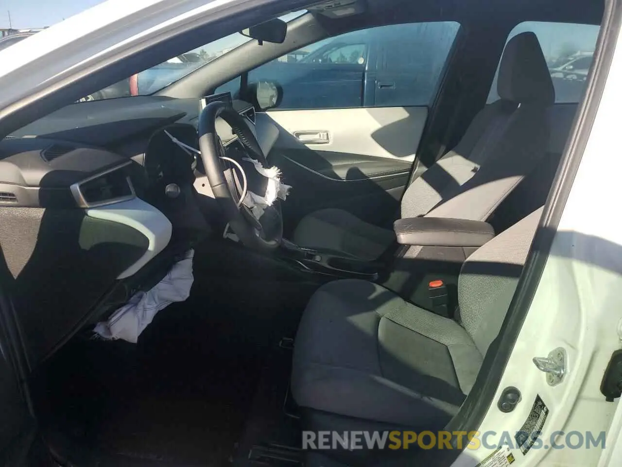 7 fotografías del automóvil dañado 5YFS4MCE1MP090931 TOYOTA COROLLA 2021