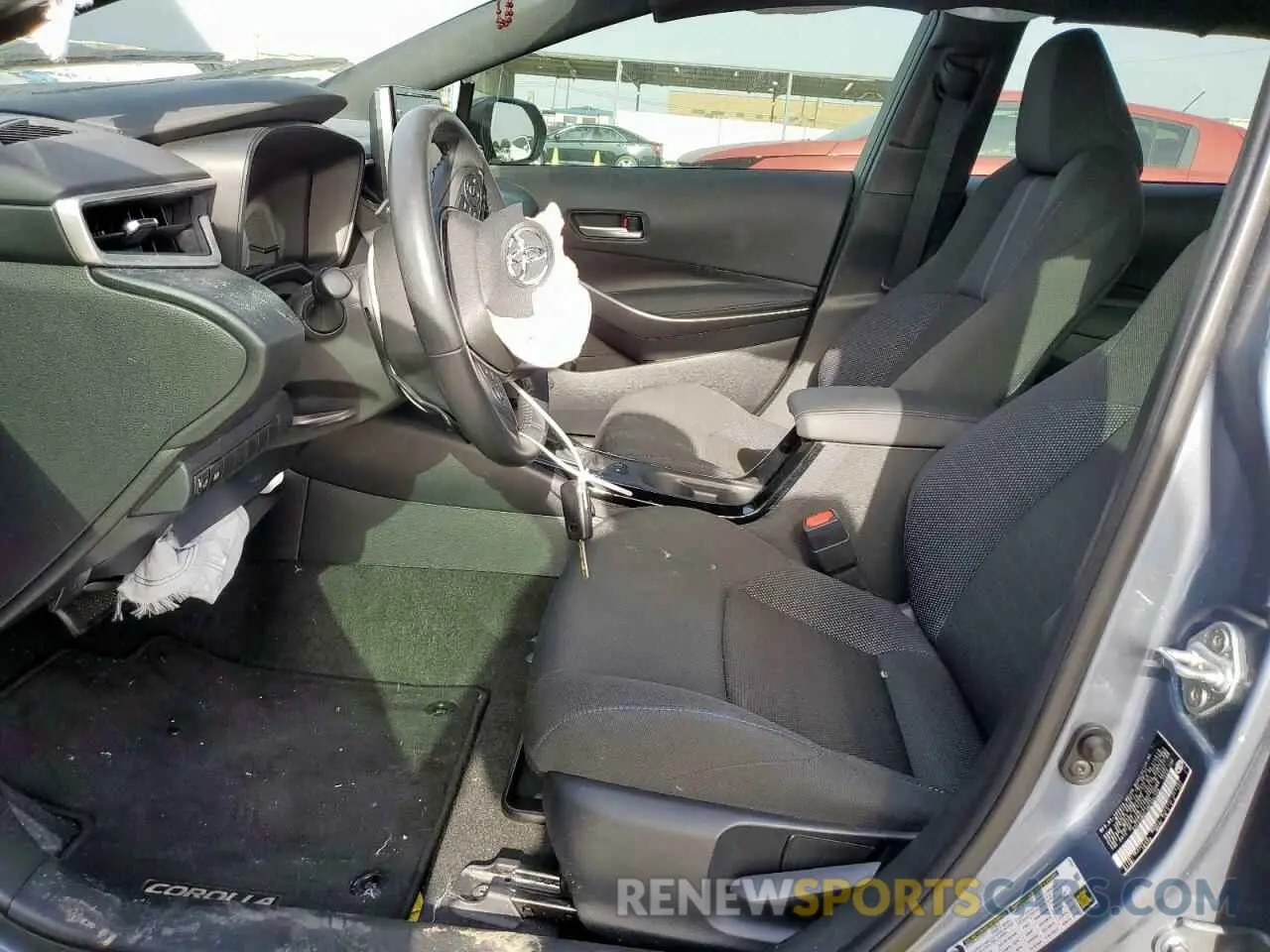 7 fotografías del automóvil dañado 5YFS4MCE1MP094106 TOYOTA COROLLA 2021