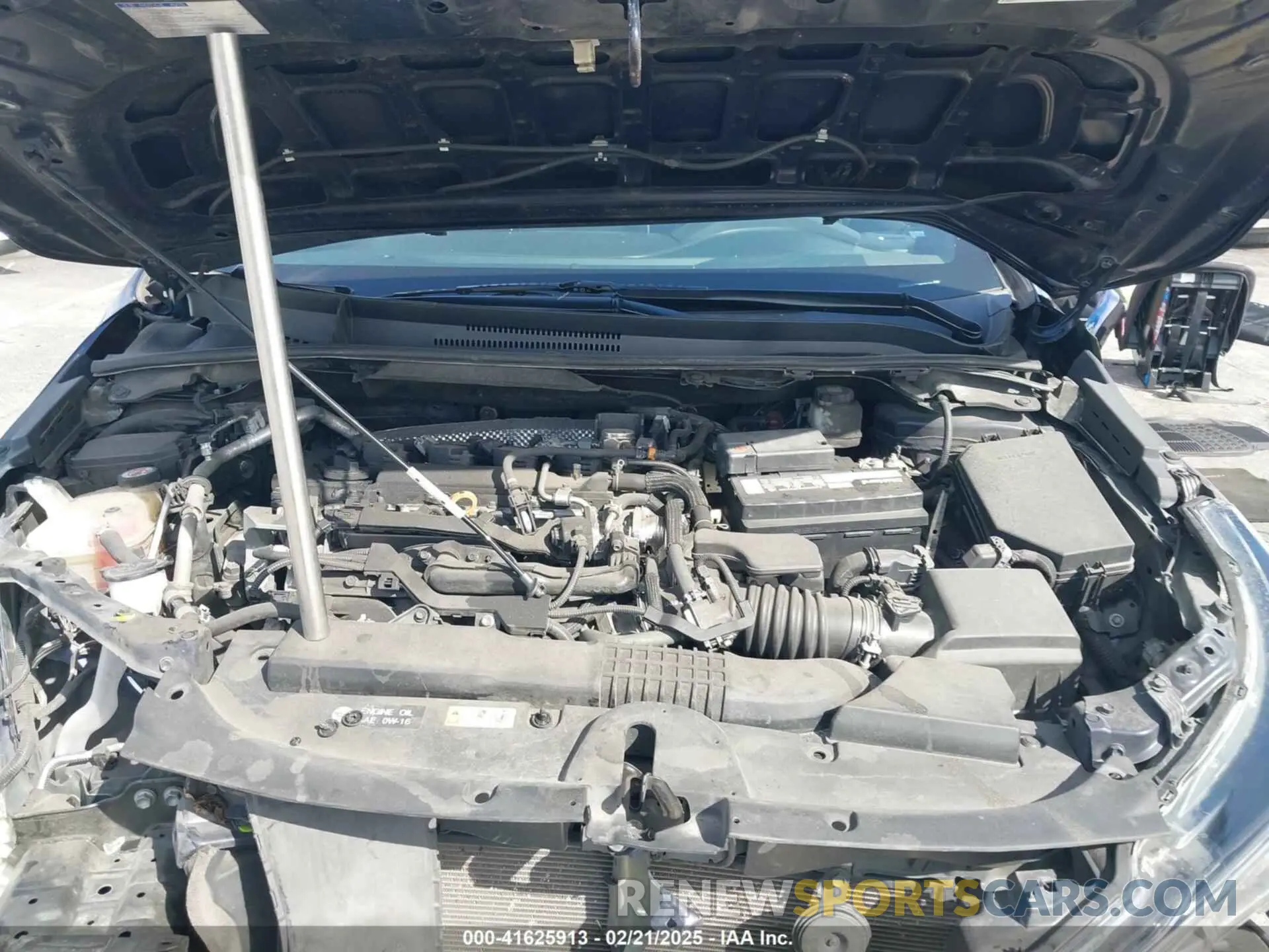 10 fotografías del automóvil dañado 5YFS4MCE2MP062667 TOYOTA COROLLA 2021
