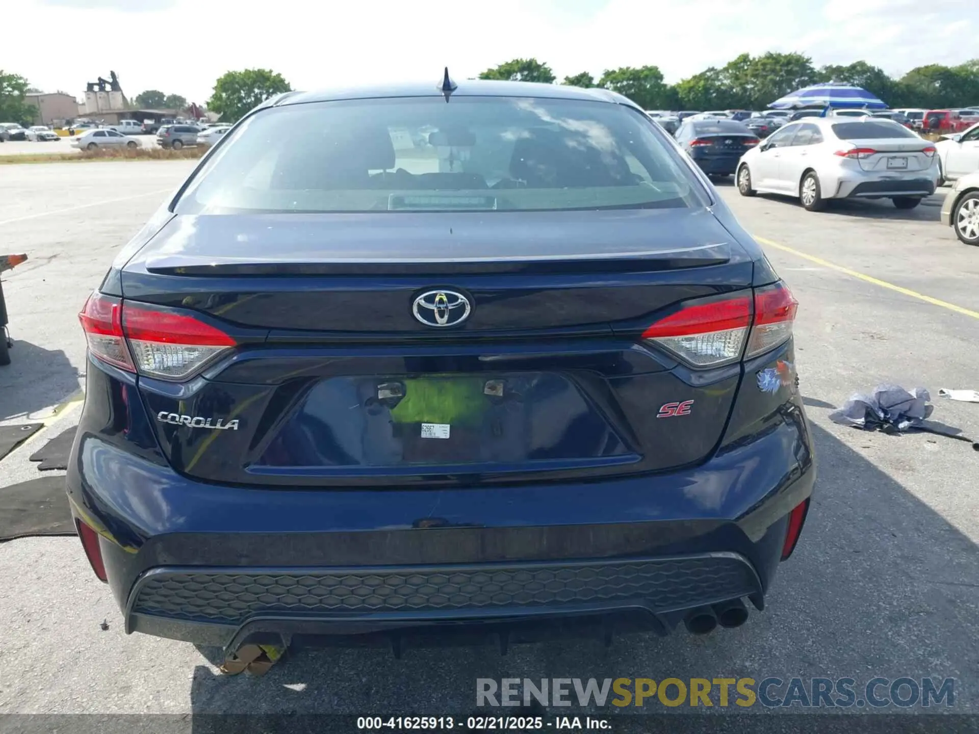 16 fotografías del automóvil dañado 5YFS4MCE2MP062667 TOYOTA COROLLA 2021