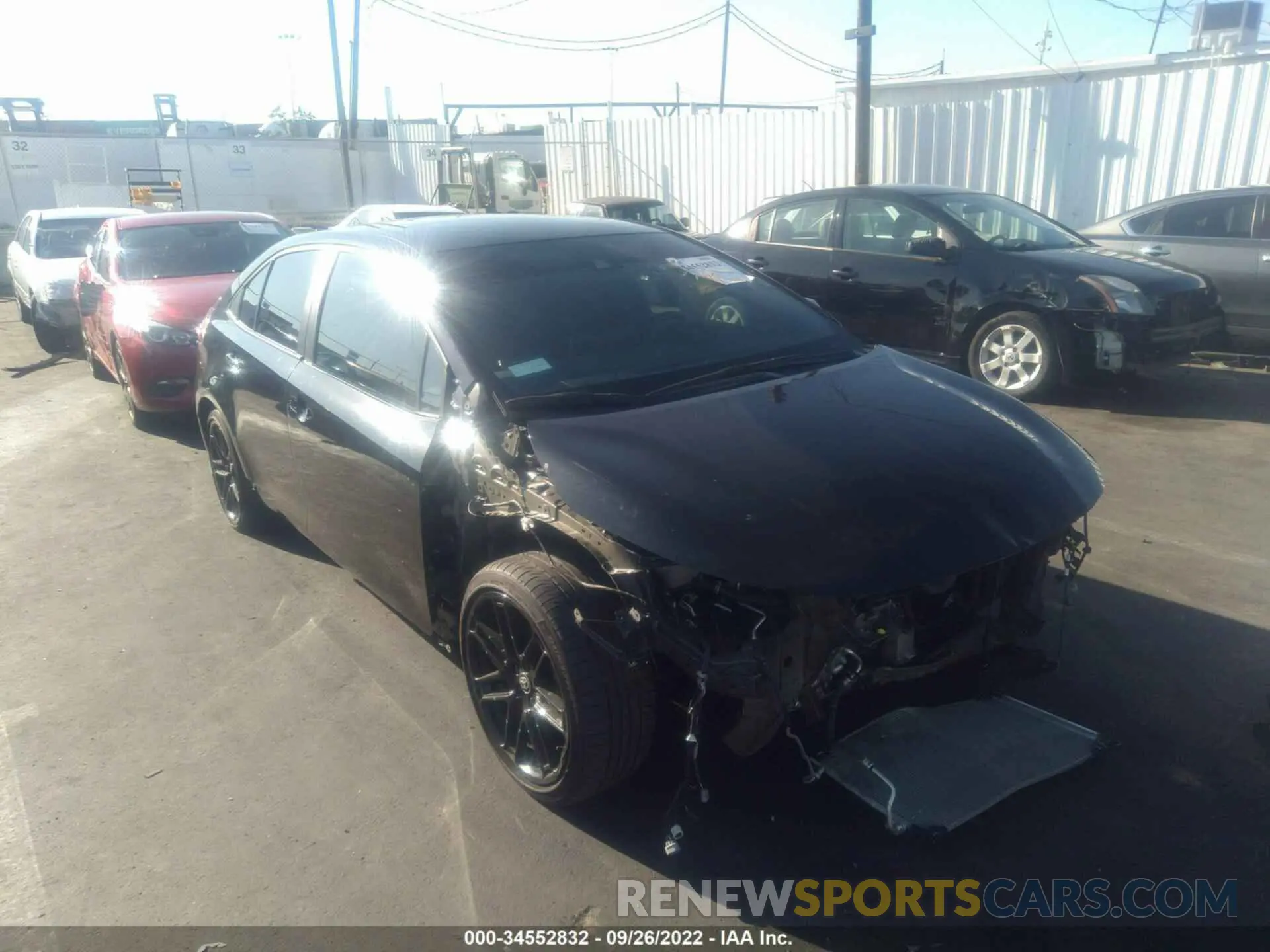 1 fotografías del automóvil dañado 5YFS4MCE2MP067612 TOYOTA COROLLA 2021