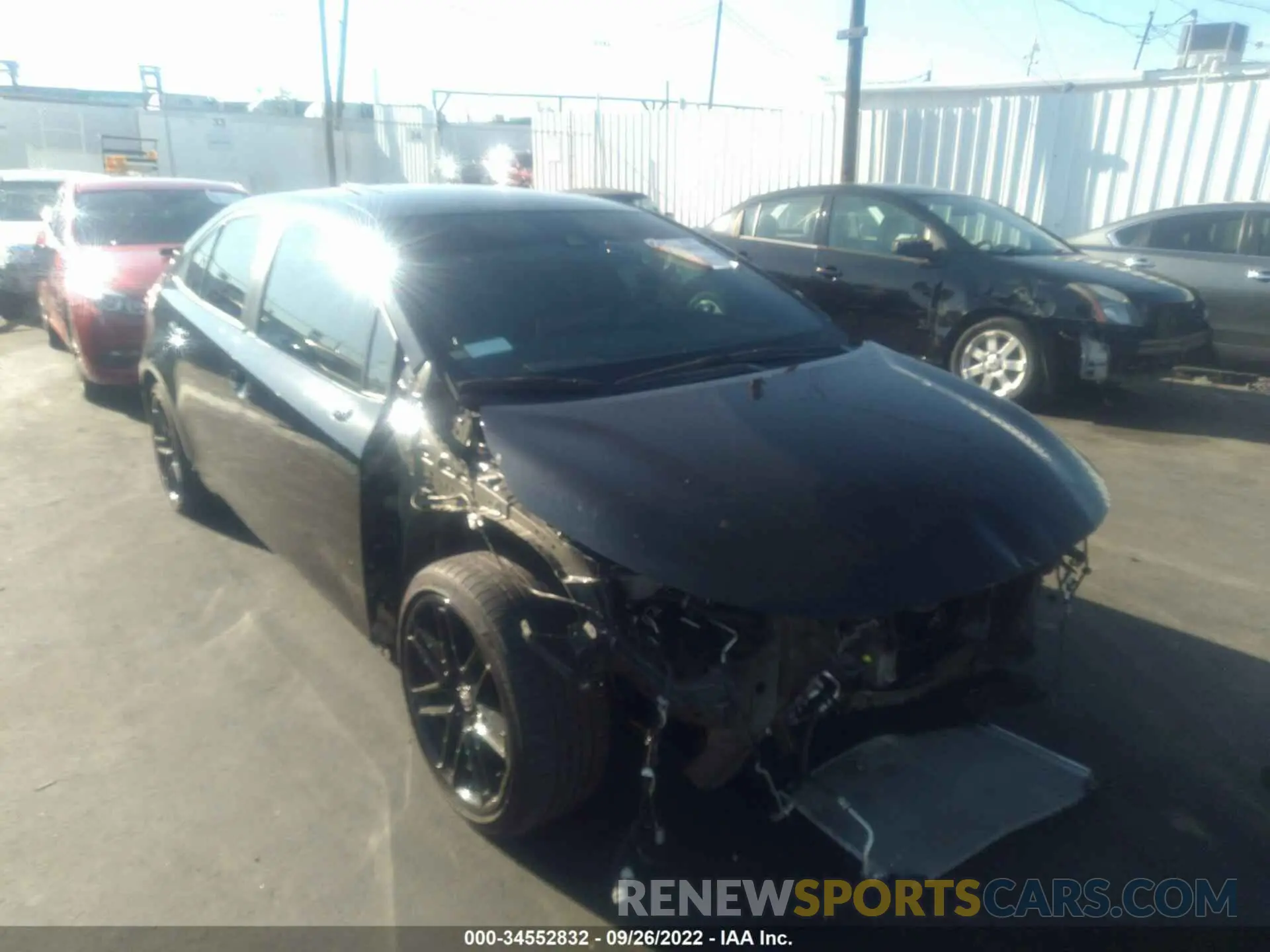 6 fotografías del automóvil dañado 5YFS4MCE2MP067612 TOYOTA COROLLA 2021