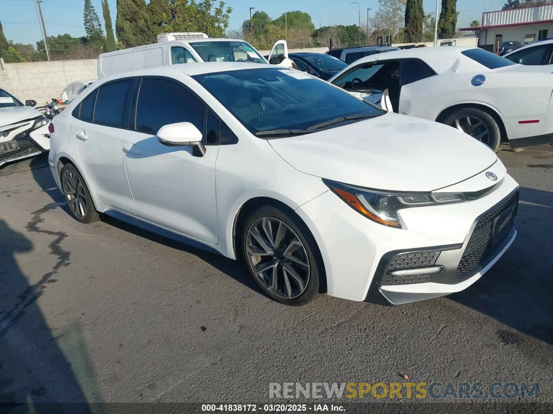 1 fotografías del automóvil dañado 5YFS4MCE2MP068307 TOYOTA COROLLA 2021