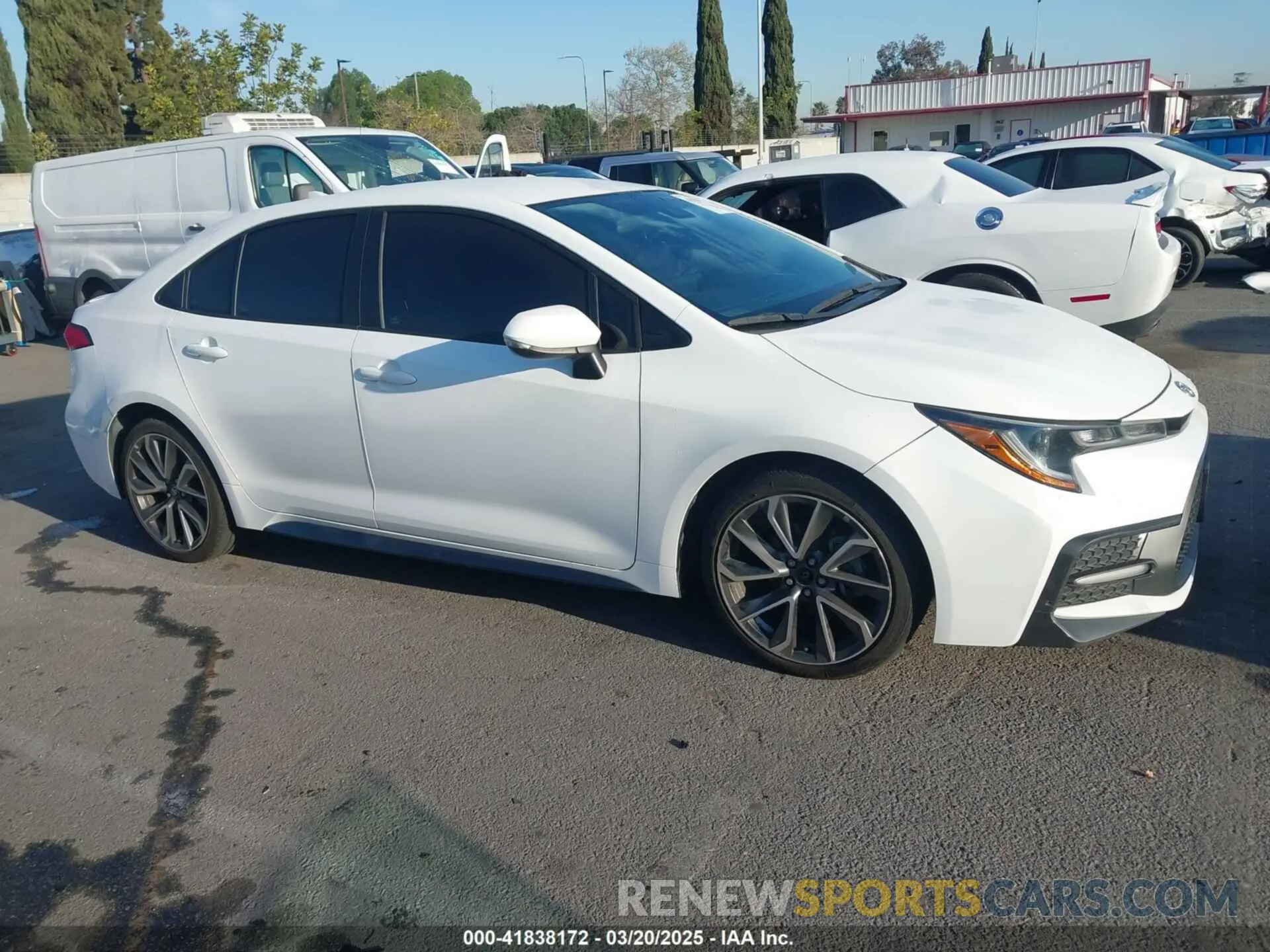 13 fotografías del automóvil dañado 5YFS4MCE2MP068307 TOYOTA COROLLA 2021