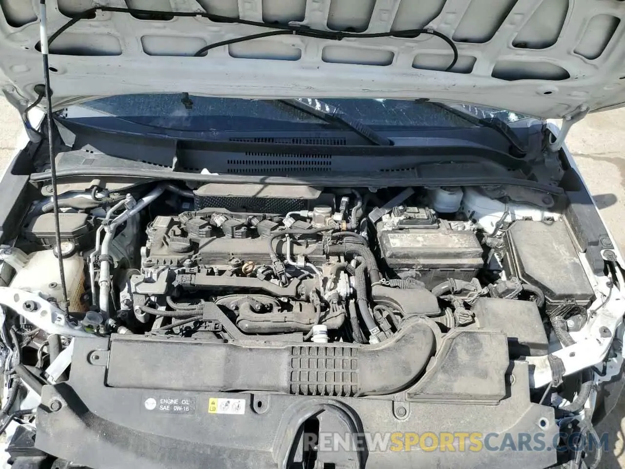 11 fotografías del automóvil dañado 5YFS4MCE2MP072261 TOYOTA COROLLA 2021