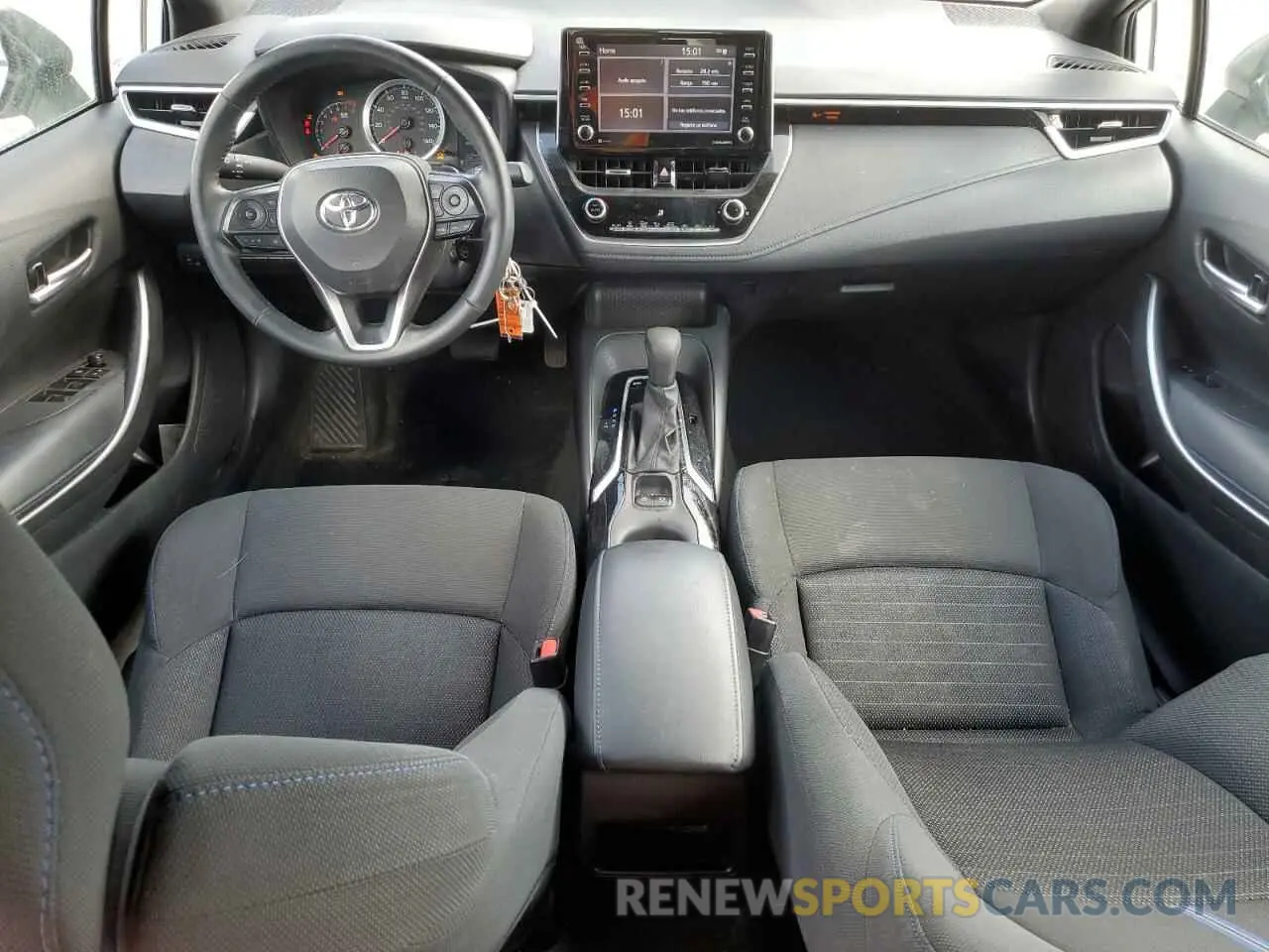 8 fotografías del automóvil dañado 5YFS4MCE2MP072261 TOYOTA COROLLA 2021