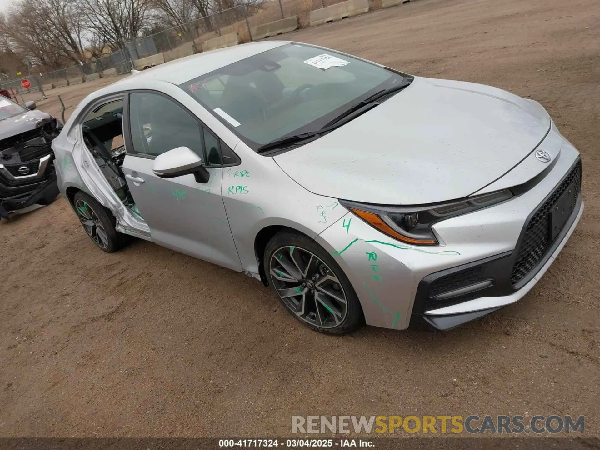 1 fotografías del automóvil dañado 5YFS4MCE2MP072342 TOYOTA COROLLA 2021