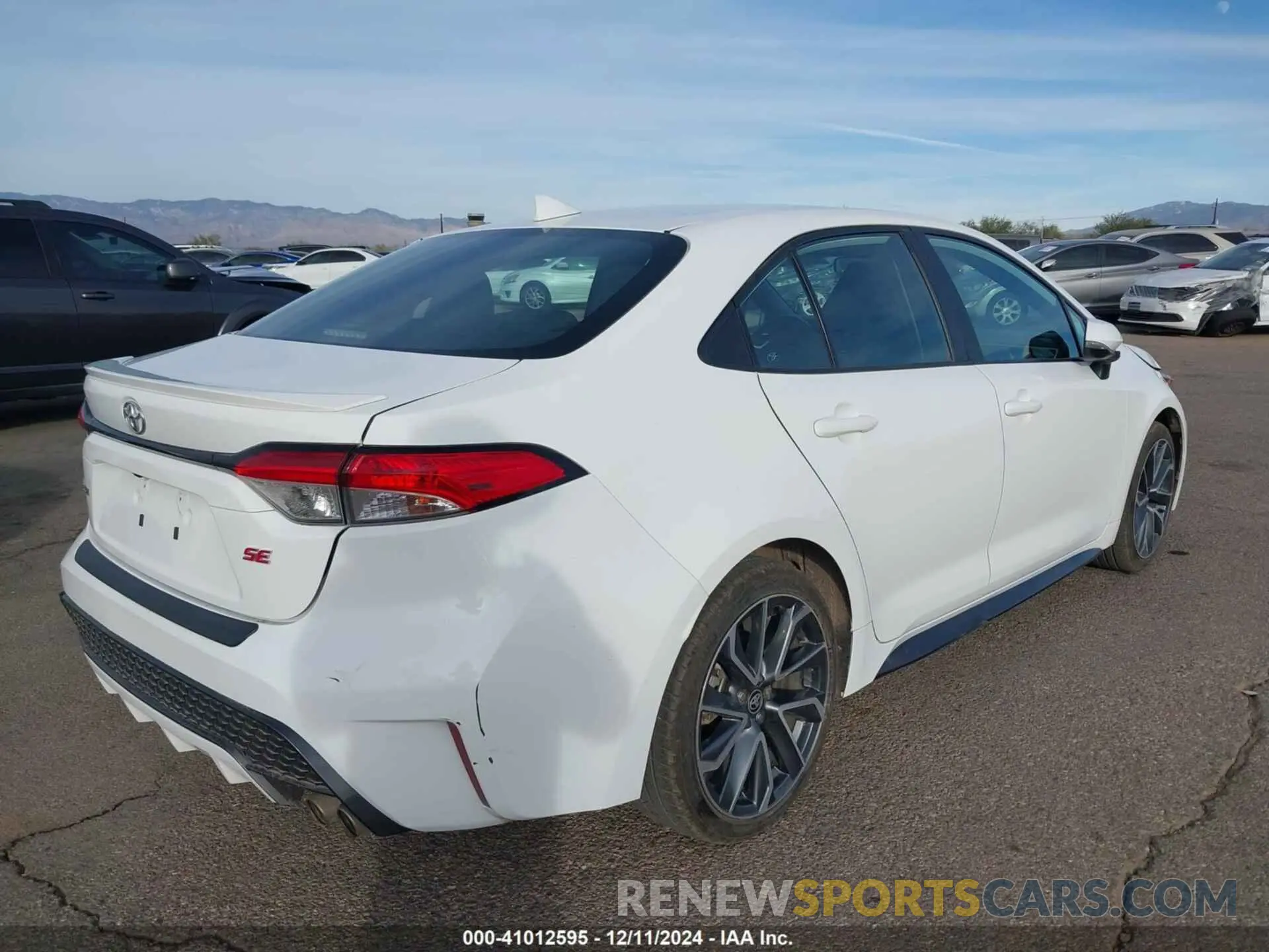 6 fotografías del automóvil dañado 5YFS4MCE2MP075015 TOYOTA COROLLA 2021