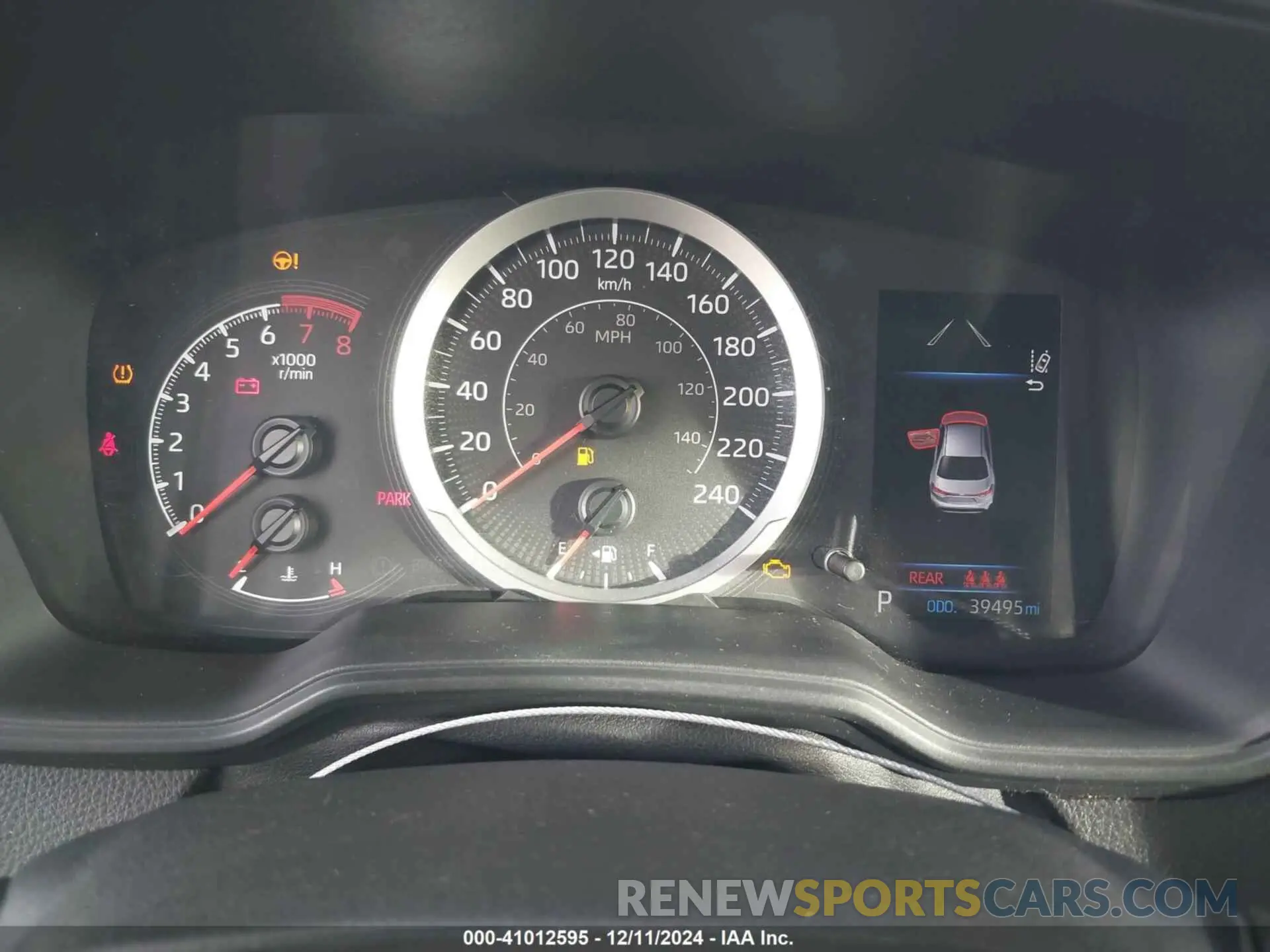 7 fotografías del automóvil dañado 5YFS4MCE2MP075015 TOYOTA COROLLA 2021
