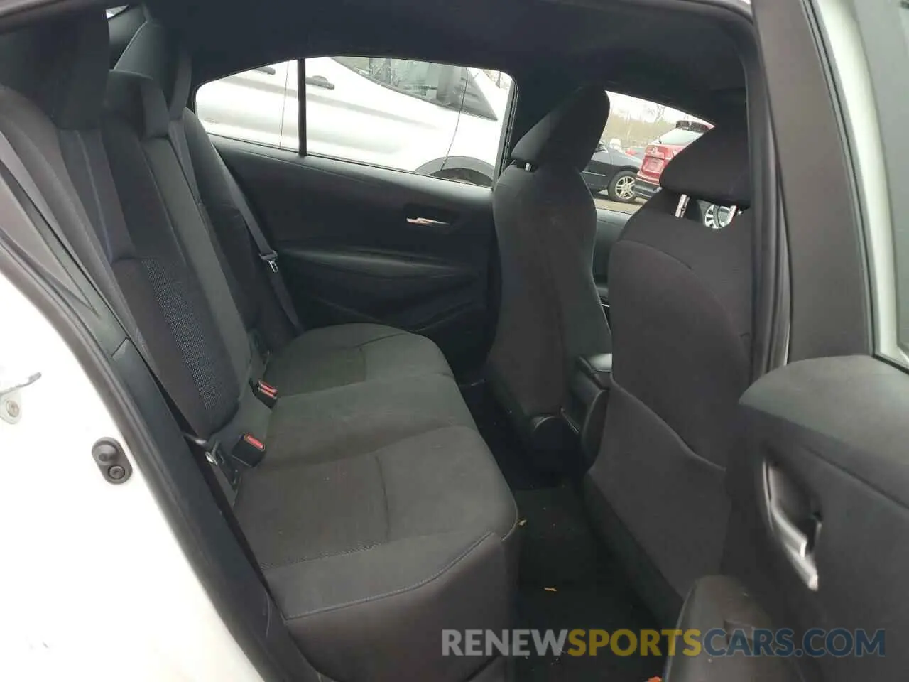 10 fotografías del automóvil dañado 5YFS4MCE2MP084054 TOYOTA COROLLA 2021