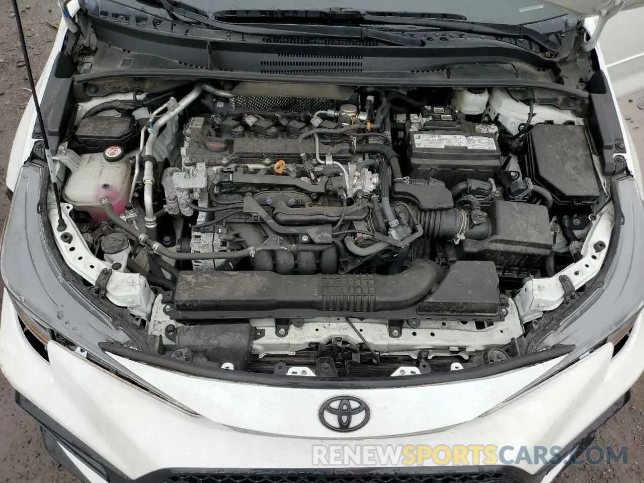 11 fotografías del automóvil dañado 5YFS4MCE2MP088685 TOYOTA COROLLA 2021