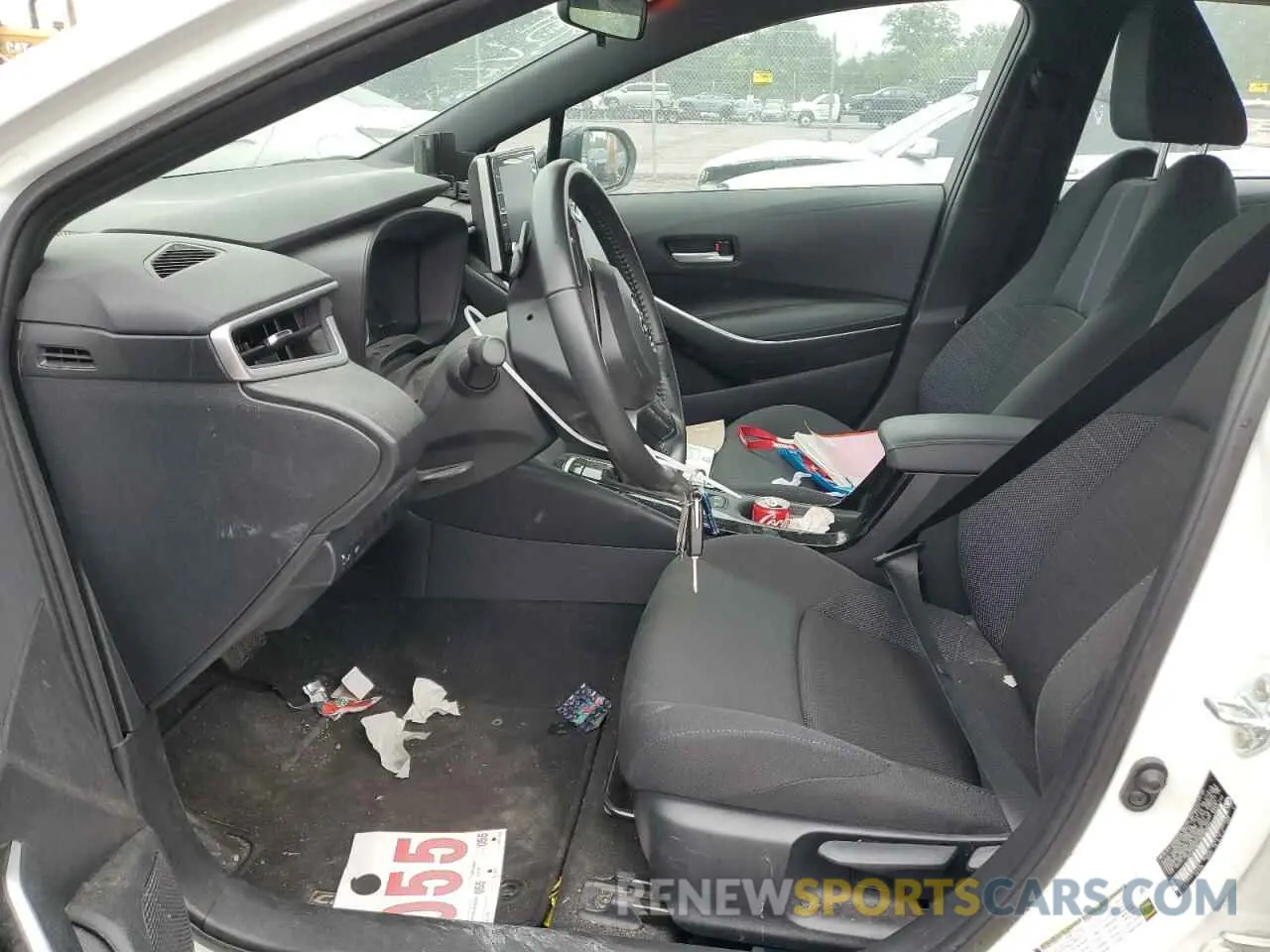 7 fotografías del automóvil dañado 5YFS4MCE2MP088685 TOYOTA COROLLA 2021