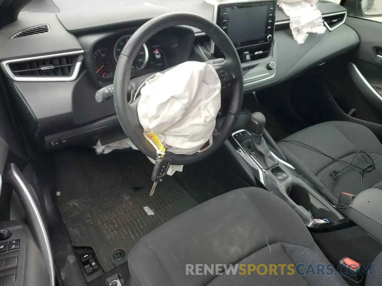 8 fotografías del automóvil dañado 5YFS4MCE2MP092834 TOYOTA COROLLA 2021
