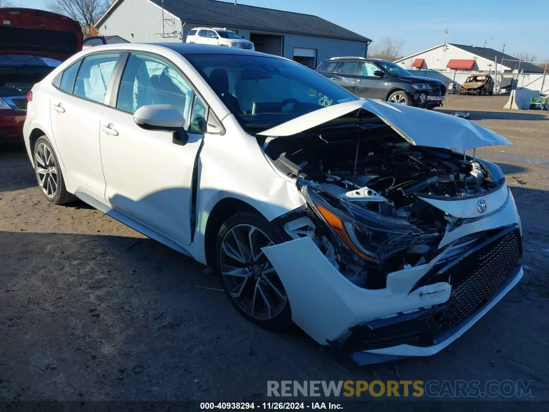 1 fotografías del automóvil dañado 5YFS4MCE2MP097239 TOYOTA COROLLA 2021