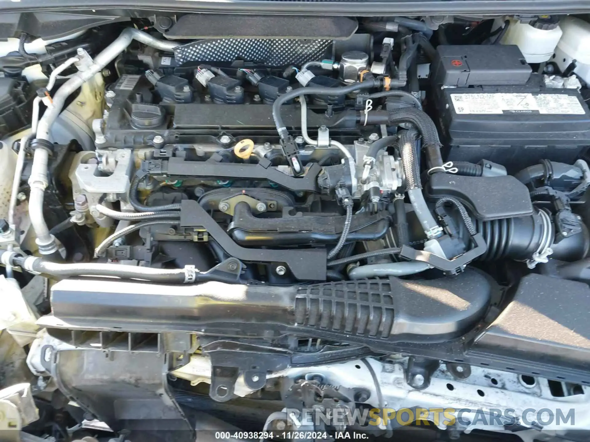10 fotografías del automóvil dañado 5YFS4MCE2MP097239 TOYOTA COROLLA 2021