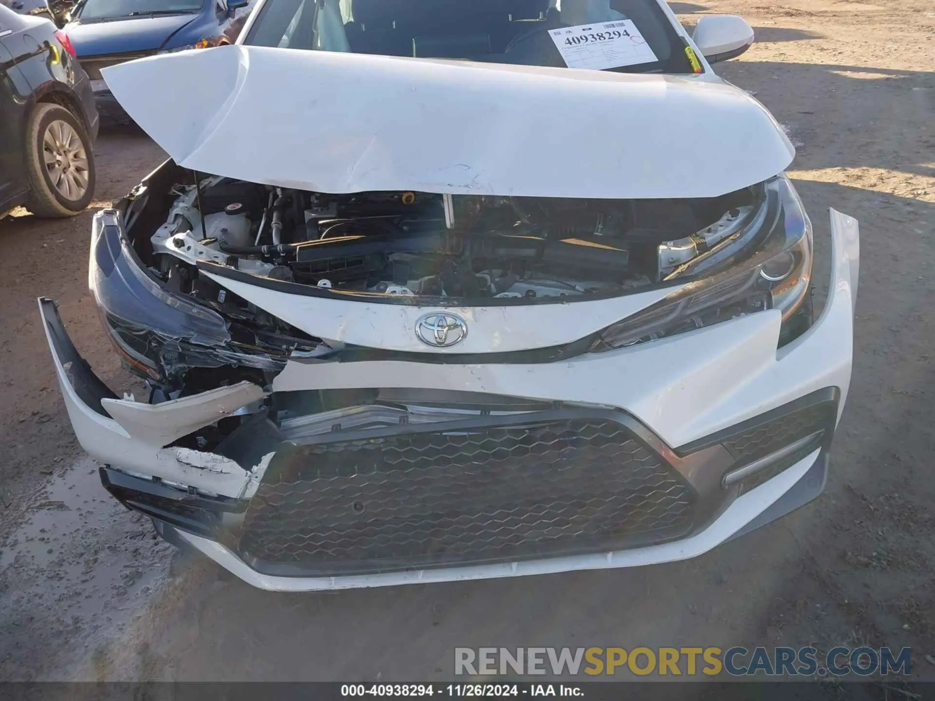 6 fotografías del automóvil dañado 5YFS4MCE2MP097239 TOYOTA COROLLA 2021