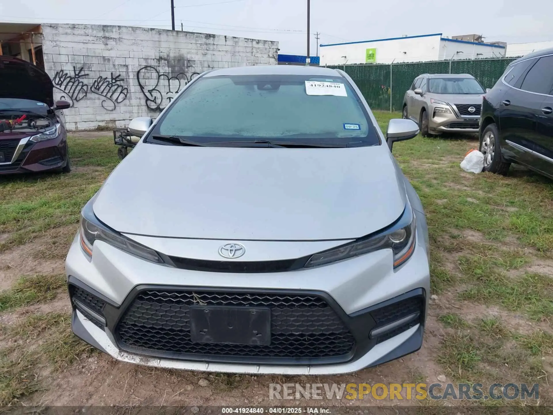 6 fotografías del automóvil dañado 5YFS4MCE2MP097791 TOYOTA COROLLA 2021