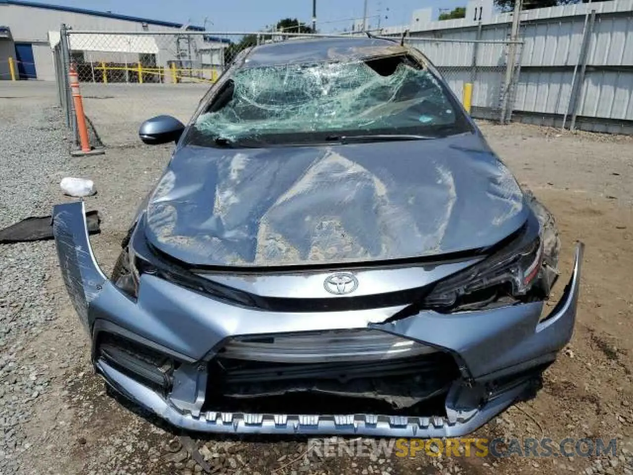 5 fotografías del automóvil dañado 5YFS4MCE3MP060779 TOYOTA COROLLA 2021