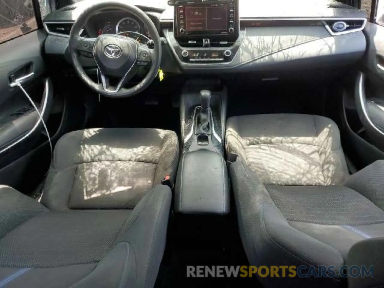 8 fotografías del automóvil dañado 5YFS4MCE3MP060779 TOYOTA COROLLA 2021